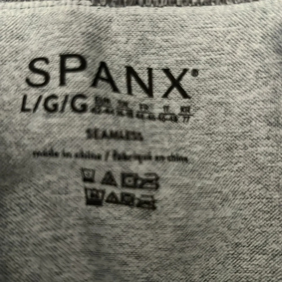 Spanx Look At Me Now Seamless Sculpt Casual Legging Spacedye cloudy grey Large - Picture 7 of 10